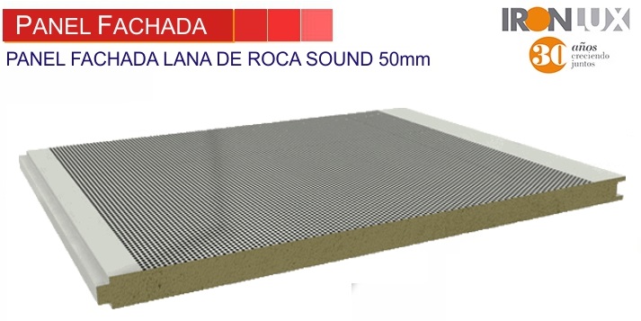 Panel aislante térmico de Lana de Roca 035