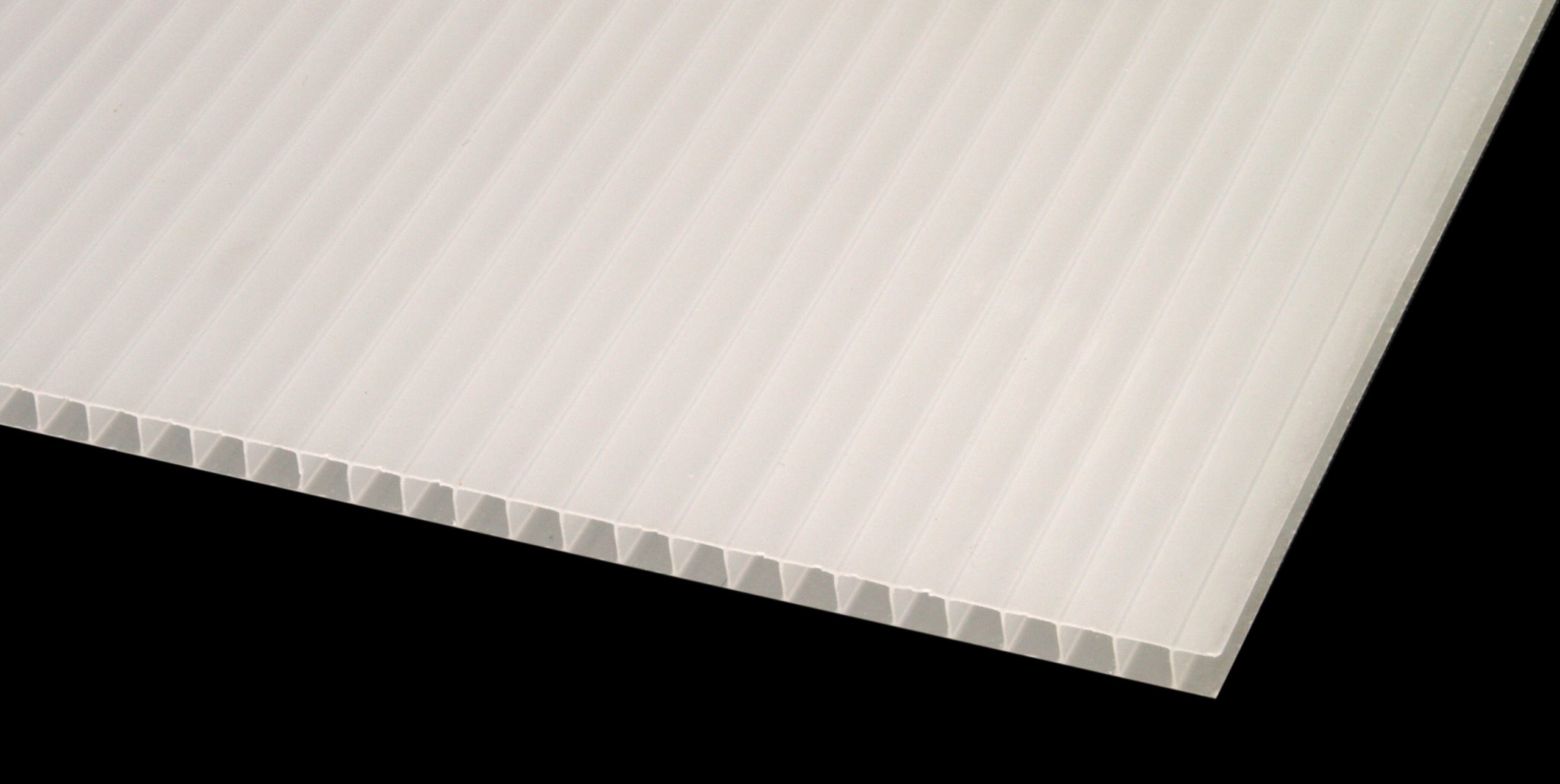 IRONLUX - Panel Policarbonato Celular Compacto - Placa policarbonato Blanco  6 mm - Plancha de policarbonato 1195 x 595 mm - Protección UV
